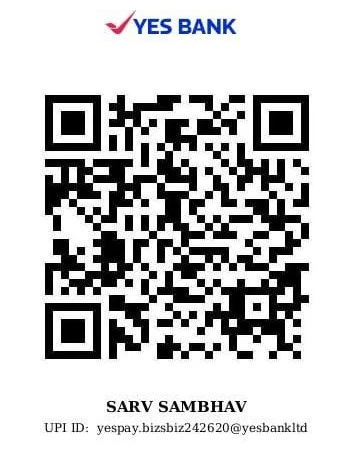 Sarv Sambhav Official UPI Donation QR Code - Scan to Donate via Google Pay, PhonePe, Paytm, BHIM